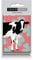 Friesian Cow Fridge Magnet by Leslie Gerry