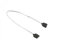 Supermicro CBL-0483L cable SATA 0,29 m Negro, Blanco - Cables SATA (0,29 m, SATA I, Male connector/Male connector, Negro, Blanco, Derecho, Derecho)