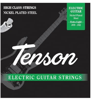 GEWA Juego de cuerdas para guitarra eléctrica, níquel, extra light .009-.042