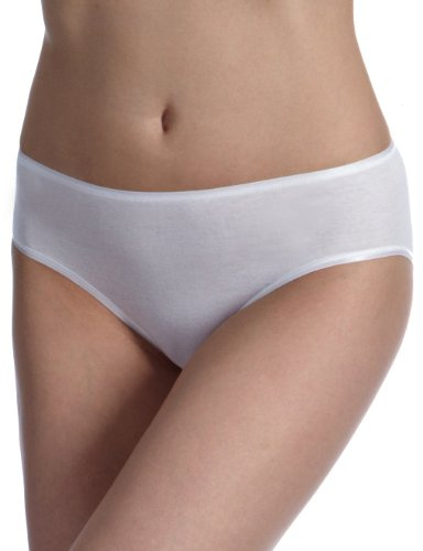 HANRO Damen Midi Slip Cotton Seamless (0101 white), Gr. XS