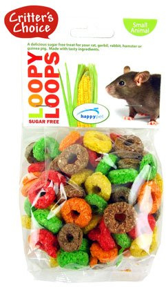 Critters Choice Small Animal Loopy Loops Sugar Free 50g