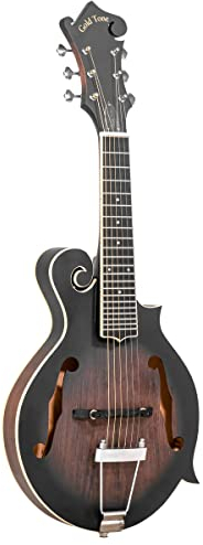 Gold Tone F-6: F-style Mando-Guitarwith Pickup and Hard Foam Case | Manditar tuned EADGBE