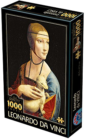D-Toys Puzzle - Leonardo Da Vinci - Mona Lisa 1000 pieces