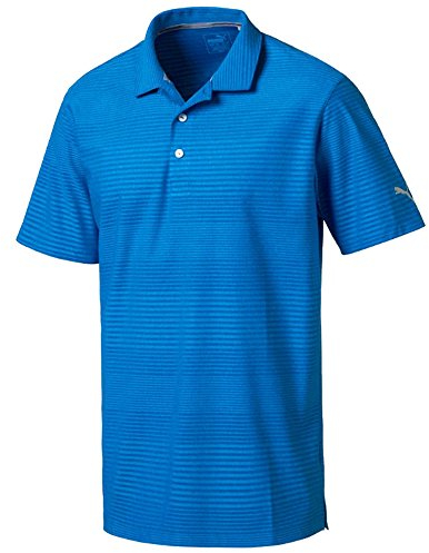 PUMA Polo Pounce Aston 2018 para Hombre, Hombre, Polo Pounce Aston 2018 para Hombre, 574612, Limonada Azul eléctrica, S