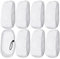 Spares2go Hard Floor Cleaning Cloth Pads for Morphy Richards 720022 12 in 1 Steam Cleaner Mop (Pack of 8)
