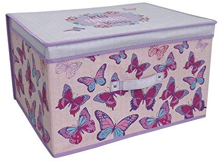 COUNTRY CLUB Storage Box, Pink, 50 x 40 x 30 cm