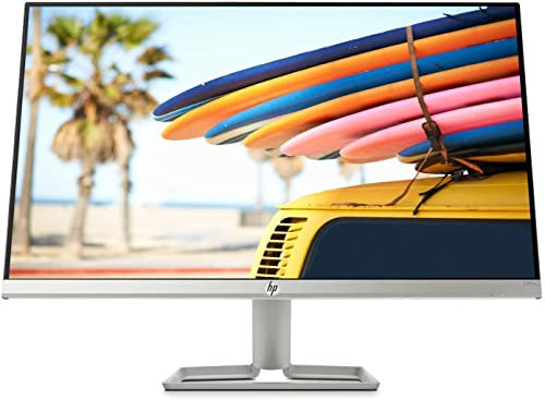 HP 24fw – Monitor de 24 Full HD (1920 x 1080, 75Hz, 5ms, IPS LED, 16:9, AMD FreeSync, HDMI, VGA, Antirreflejo, Antiestático, Low Blue Light, Inclinación Ajustable) Plata