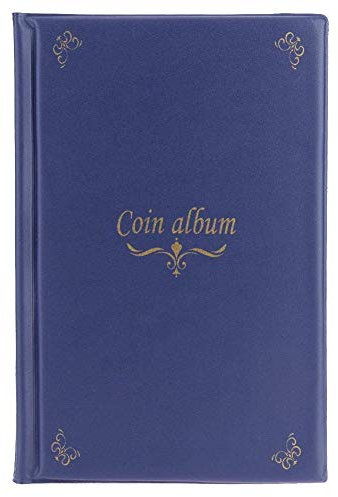 Mulove Album collecteur de pièces de monnaie 150 pochettes Convient pour les pièces de monnaie de moins de 4,4 cm de diamètre
