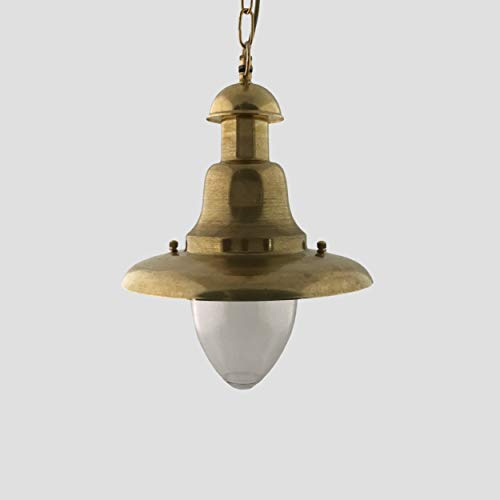 Iason Brass industrielle nautische Fischerlampe