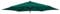Garden Haven ® 2.7m Parasol I Canopy I Base Pole I Frame I Replacement Spare Parts (Replacement Canopy, Green)
