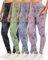 YOUNGCHARM 4er-Pack Leggings mit Taschen für Frauen, hohe Taille, Bauchkontrolle, Workout, Yoga Hosen, 4 Packungen - Schwarz/Grasgrün/Flieder Pink/Stahlblau, Mittel