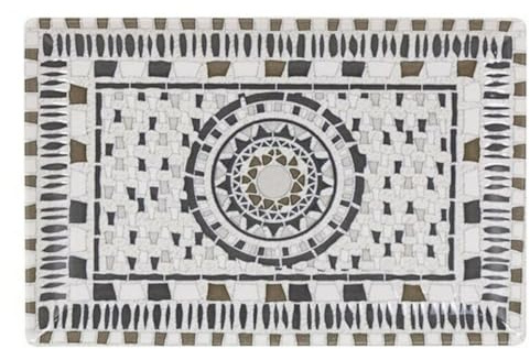 La Mediterránea S2206794 Fuente Barroc Rectangular Brillo, 30 x 20 cm