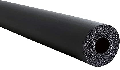 GOONSDS Pipe Coverings - Outdoor Pipeline Foam Insulation Lagging Tube for Air Conditioning Construction Industry Automobile Laboratory,Black,6x9x1700mm