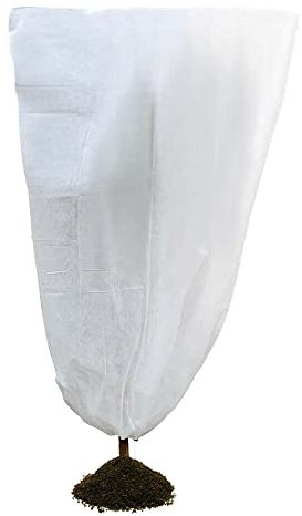 Biotop - Capucha Protectora Antiheladas para Todo Tipo de Árboles, Plantas y Arbustos. 1,5 Metros de Diámetro por 1,8 Metros de Alto. Tejido Suave y Resistente de 30 g/m2