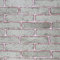 FENTIS Tapete mit Ziegeleffekt Grau und Rosa Selbstklebend Vintage-Design Kontaktpapier zur Dekoration Küche Schlafzimmer Wohnzimmer Wasserdicht und Öldicht Abnehmbare Rolle für Schrank 44x500cm
