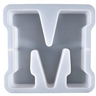 LICHENGTAI Silikonform Buchstaben Groß Epoxidharz Formen Buchstaben 3D Harz Gießen Formen Set Capital Alphabet Epoxidform für Geburtstagsfeier Dekoration Handwerk DIY Dekoration