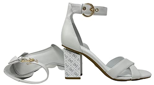 Guess Yancy fl6yanlea03 39 Damen Absatzschuhe Weiß, Weiß, 39 EU