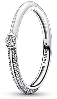 PANDORA ME Pavé & White Dual Ring 192528C02-48