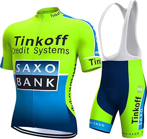 Assocauicy Maillot Cyclisme Homme Tenue Respirant avec 3D Gel - Tenue VTT SéChage Rapide Shirt Cuissarde Cycliste