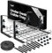 Tydi Cable Management Under Desk - 2X Trays, 40 cm Long Cable Tray Under Desk for Wire Management - Keep Your Desk Cable Tidy & Neat Looking - Under Desk Cable Management Tray