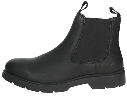 Lumberjack Charlie, Stivali Chelsea Uomo, Nero, 42 EU