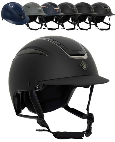 RL24 - Reithelm IRHOlania Deluxe – Schwarz – Gr. S