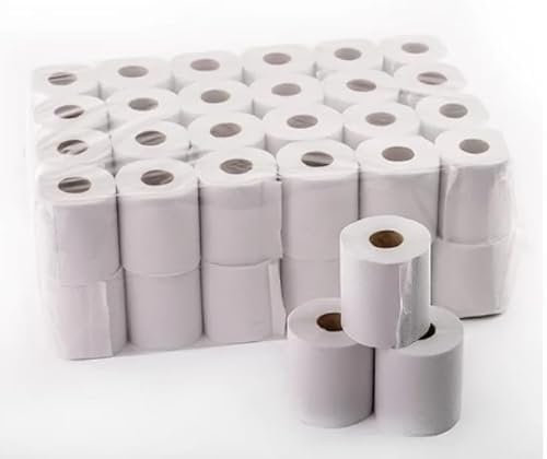 96 Toilet Tissue Rolls 2 Ply Jumbo Quilted Pure Paper Super Maxx®