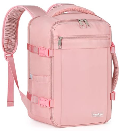 MOCOCITO Zaino Ryanair 40x20x25,Bagaglio a Mano,Zaino da Viaggio Cabina Aereo,Tasca Antifurto, Scomparto Laptop 15.6 Borsa Piccolo per Donna Uomo Ufficio Scolastico Casual Daypack