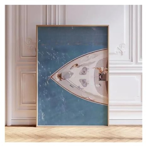 RONGCH Wandbilder auf Leinwand Moderne Sommer Mode Landschaft Vogue Poster Drucken Wand Kunst Leinwand Malerei Poster Wohnzimmer Wohnkultur(EIN,40x60cm)