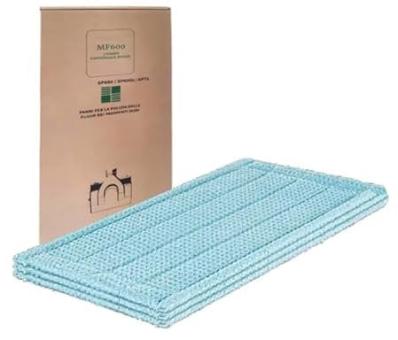 FIGEVIDA Panni UNIVERSALE SOFT Confezione da 3 panni UNIVERSALE SOFT per Folletto SP600/SP600s/SP7s Compatibile per Vorwerk 75055