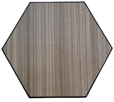 Holzmaserung Selbstklebende Wandaufkleber Filz for Büro Studio Zimmer Dekor Schalldichte 10 STÜCKE für Studio, Büro(Color-03)