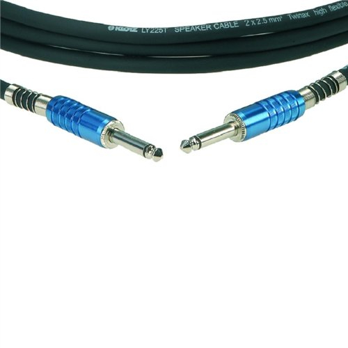 Klotz SC3PP01BK Speaker Cable Jacks, Inch, 3ft, 3 ft