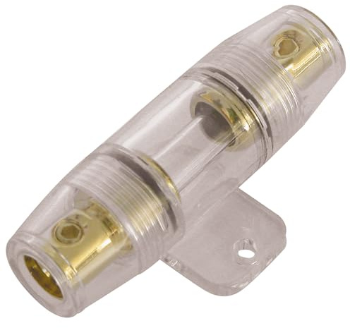 Carpoint | AGU 40AWG Sicherungshalter | Wasserdichtes Design | Vergoldete Materialien | Einfache Installation | Geeignet für 10x38mm Sicherungen und 20mm² Kabel