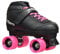 Epic Skates Unisex-Erwachsene Super Nitro In-und Outdoor Quad Speed Rollschuhe, schwarz/pink, Adult 7