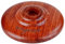 KingPoint Massivholz Cello Endpin Rest Rutschfester Stopper Anker Schutz in Celloform 3 Löcher Halter (Rund- Rosenholz)