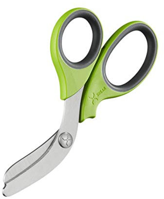Xshear 7.5 extreme Pflicht Trauma Scheren - robust und langlebig medizinisches Scheren für den Notfall Anbieter im Gesundheitswesen (Grün/Grau)