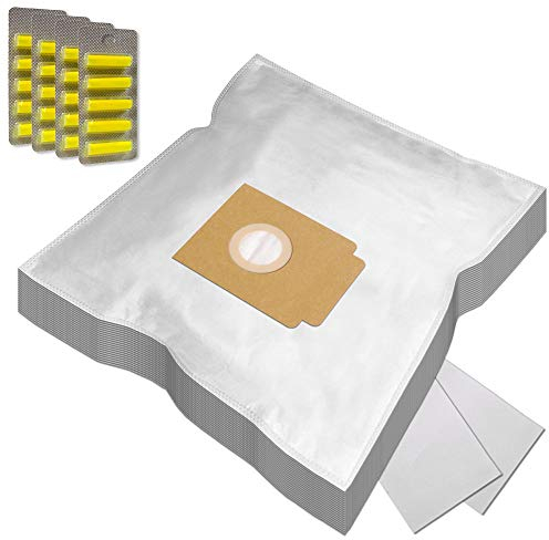 PakTrade XXL Pack - 20 Duftstäbchen + 20 Staubsaugerbeutel geeignet für UFESA MAT 1300, Quigg Varia R-Control, BS 59/0, BS 59/1, EIO Topo ECO2 1600 Watt, Topo ECO 1600, Compact 1200, 1300, 1400 1600