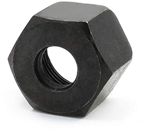 Aexit Écrou de vis sans fin noir à tête hexagonale à filetage femelle de 13 mm de diamètre TE714547C919728A