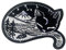 SUNMOVE 1PC Nature in Cat Patch Iron On Sew On Badge for Jacket Jean Hat Applique Craft