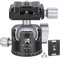 ARTCISE Low Profile Camera Tripod Ball Head, 34mm All Metal CNC Machining Panorama Ball Head with Two Quick Release Plates for Tripod, DSLR, Camcorder, Telescope，Max Load 33lbs/15kg