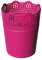 Erhard-Trading Blumentopf LUZIA Pink 18 cm Pflanztopf Übertopf Kunststoff rund bunt