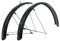 SKS GERMANY BLUEMELS BASIC 24 60MM BLACK SET Schutzblech-Set, Fahrradzubehör (aus robuster Sandwich-Konstruktion, ASR-Sicherheitssystem, V-Streben mit Festbrücken für flexible Anpassung), schwarz