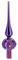 Holyart Puntale per Albero Natale Vetro Viola Decorazioni Glitterate 26 cm