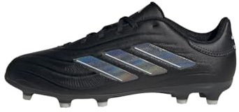adidas Unisex Kinder Copa Pure II League Firm Ground Boots, Core Black / Carbon / Grey One, 30 1/2 EU