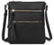 CLUCI Sac à bandoulière femme PU Sacs à main portés épaule femme Sac a Main Femme Bandouliere Rétro Sacs Portés épaule Avec pompon,noir