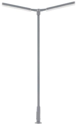 180222 LED-Kreuzmastleuchte zweiarmig, kaltweiß