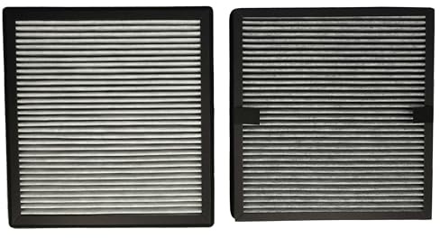 vhbw 2-teiliges Filter-Set Ersatz für Ideal 8734001 für Luftreiniger - HEPA-Filter, Aktivkohlefilter
