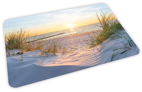 stabiles Vinyl Tischset Ostsee Kinder Platzset Meer abwaschbar - abwaschbar reißfest farbecht - Kita Kindergarten Esstisch