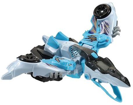 VTech Switch and Go Dinos Talon the Pterodactyl, Interactive Dinosaur Toy with Lights and Sound Effects, Transform Dino into Super Car, For Kids 3, 4, 5, 6 Plus, English Version