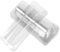 Didiseaon 24Pcs Transparent Clip De Rouge À Pochettes en Plastique pour À Porte-Rouge À Bricolage Transparent Porte-Monnaie Pochettes pour À
